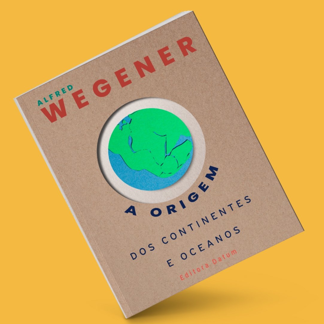 A origem dos Continentes e Oceanos - Livro -livro- Editora Datum