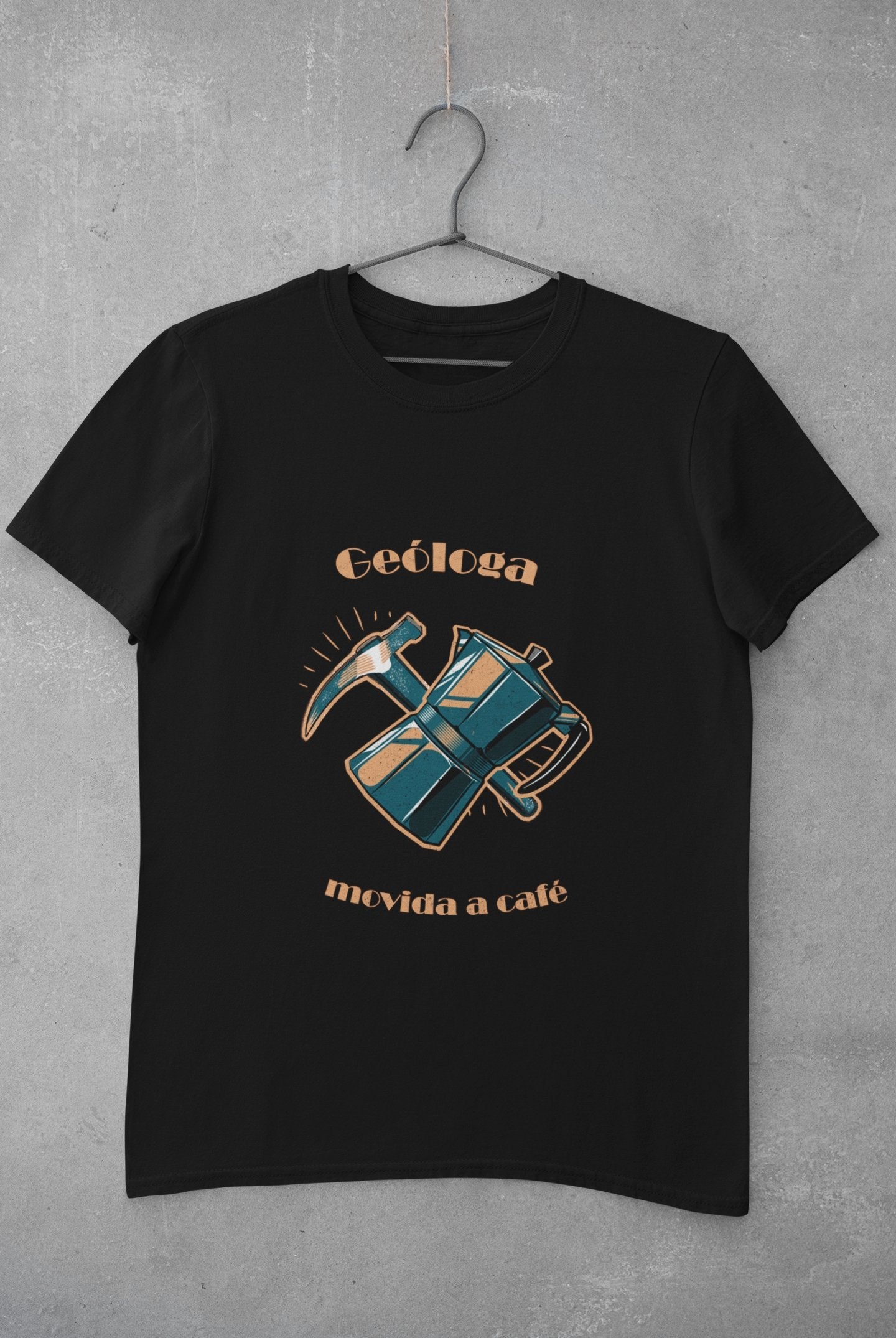 Camiseta Geóloga Movida a Café - Feminino -camiseta- Editora Datum