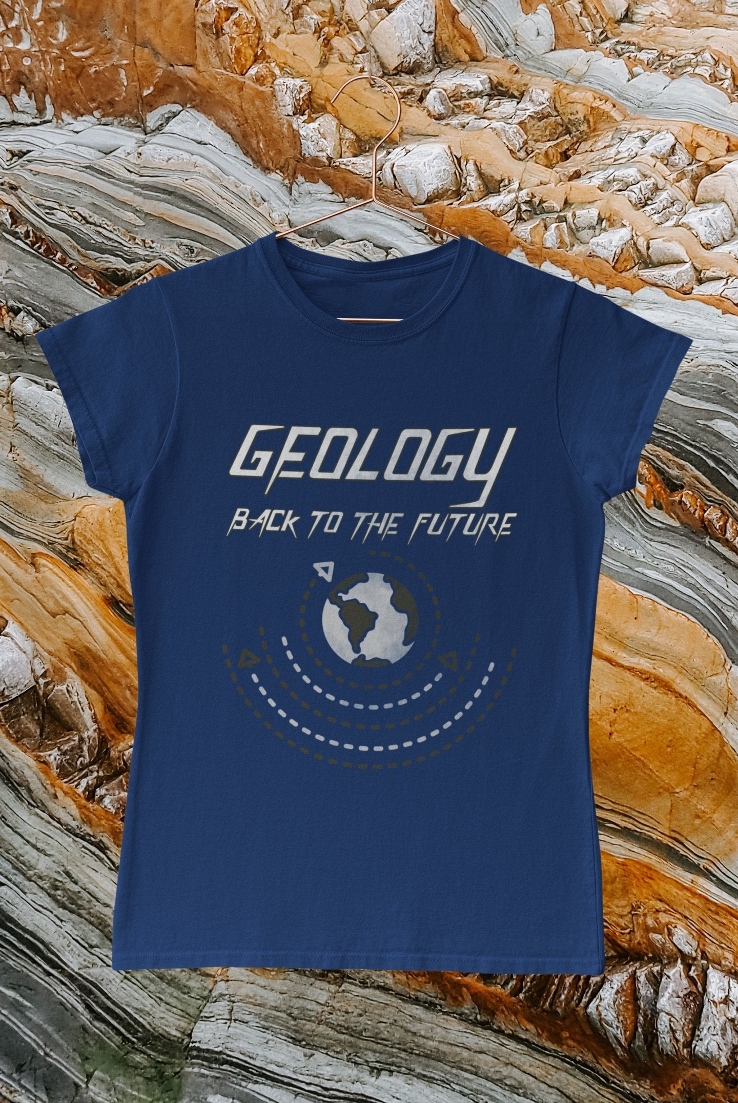 Camiseta Geology Back to the Future - Masculina/Unissex, Feminina/Baby Long -camiseta- Editora Datum