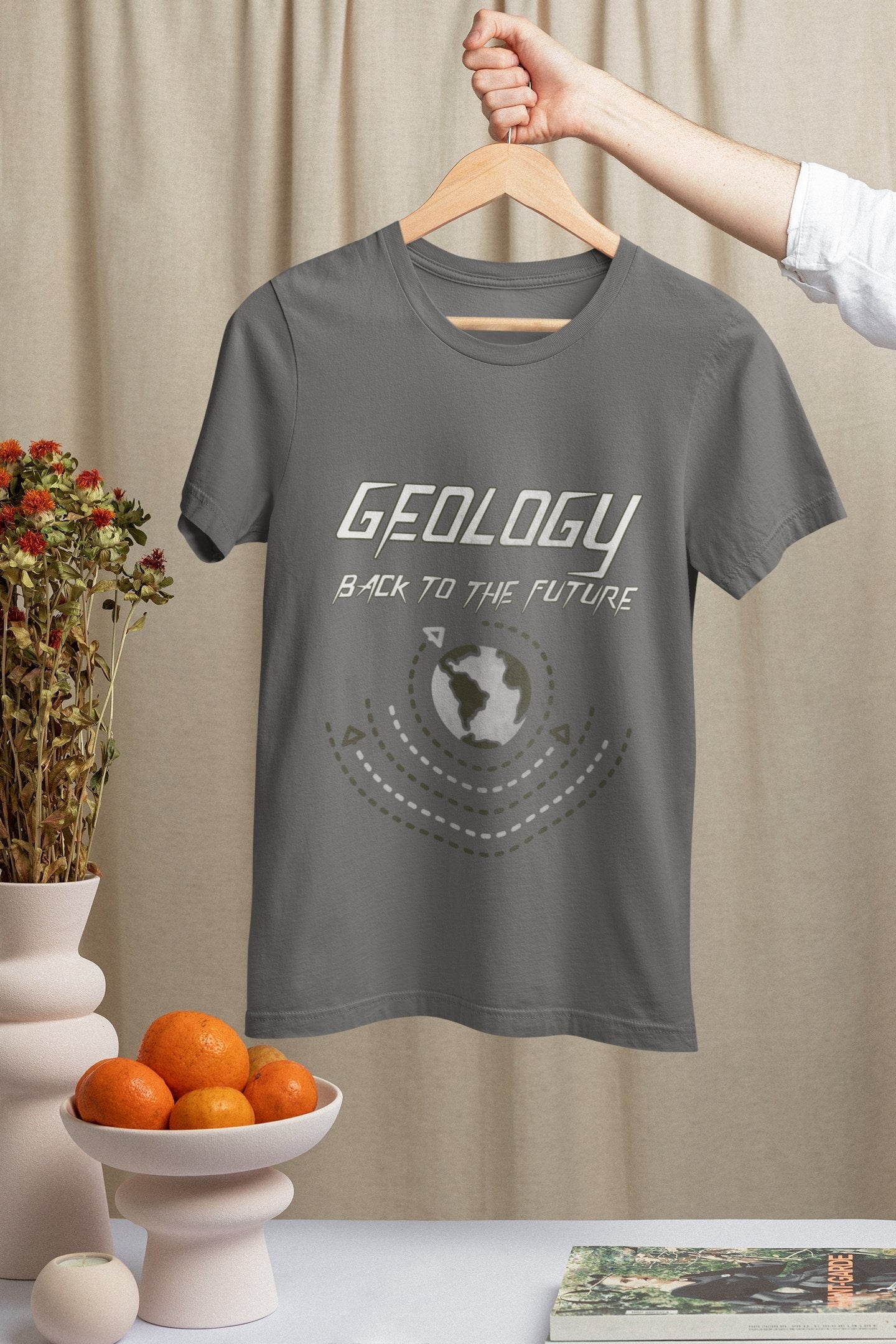 Camiseta Geology Back to the Future - Masculina/Unissex, Feminina/Baby Long -camiseta- Editora Datum