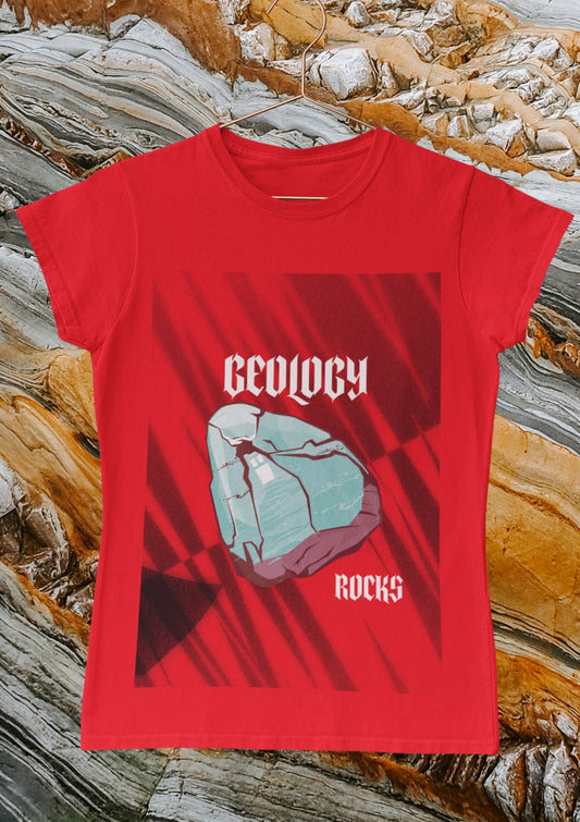 Camiseta Geology Rocks - Masculina/Unissex, Feminina/Baby Long -Vestuário e acessórios- Editora Datum