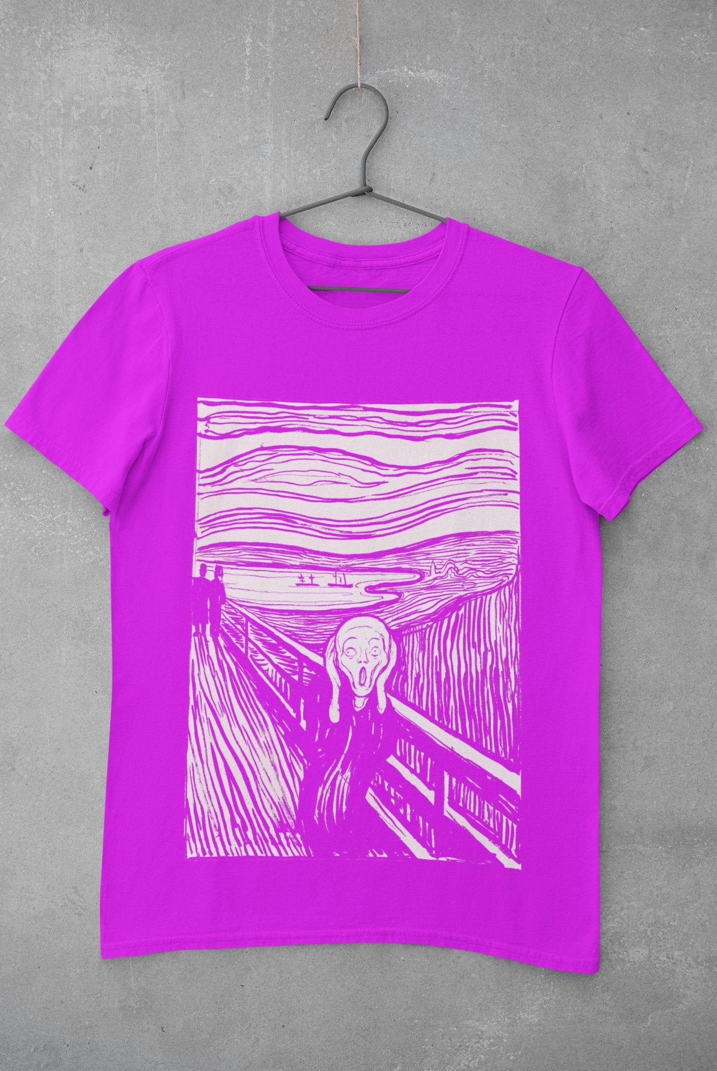 Camiseta O Grito - Edvard Munch - Feminina -camiseta- Editora Datum