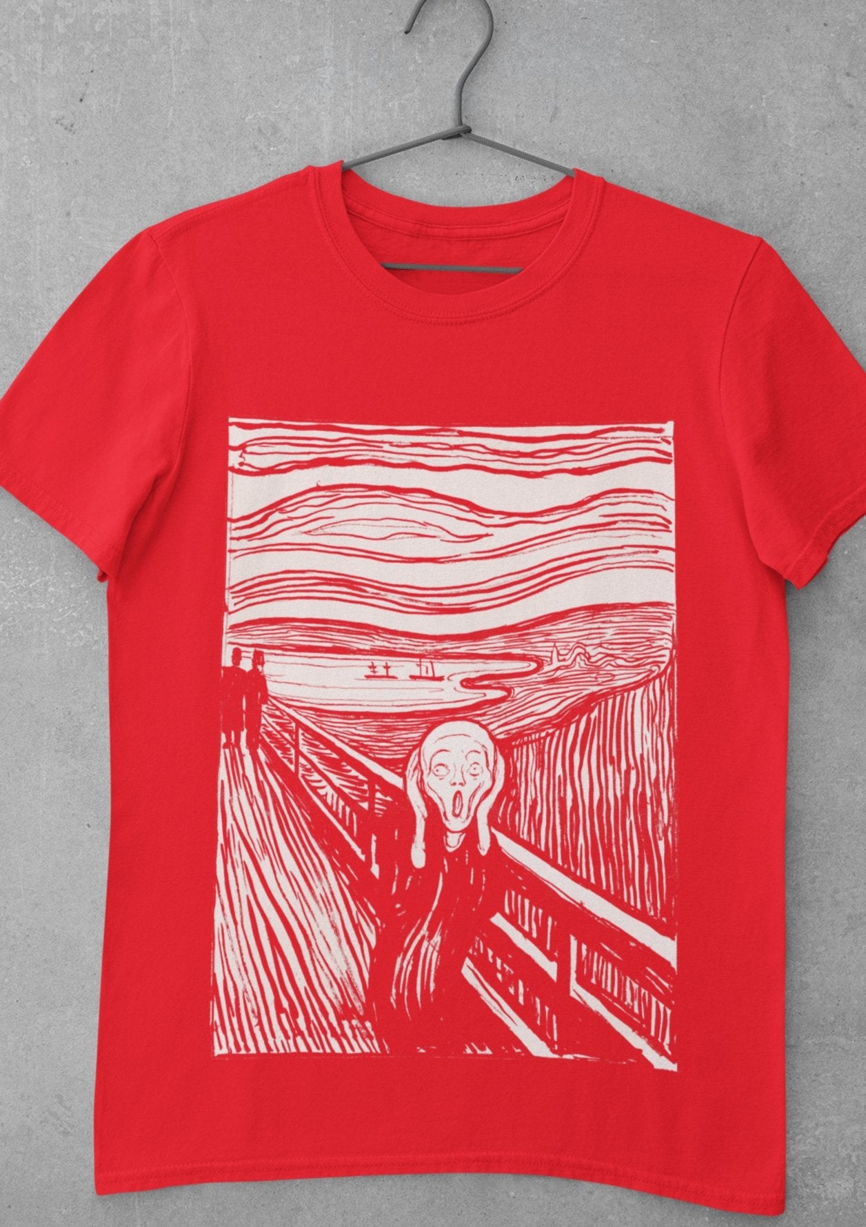 Camiseta O Grito - Edvard Munch - Feminina -camiseta- Editora Datum