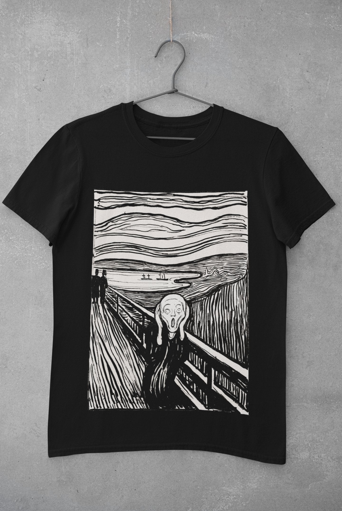 Camiseta O Grito - Edvard Munch - Feminina -camiseta- Editora Datum