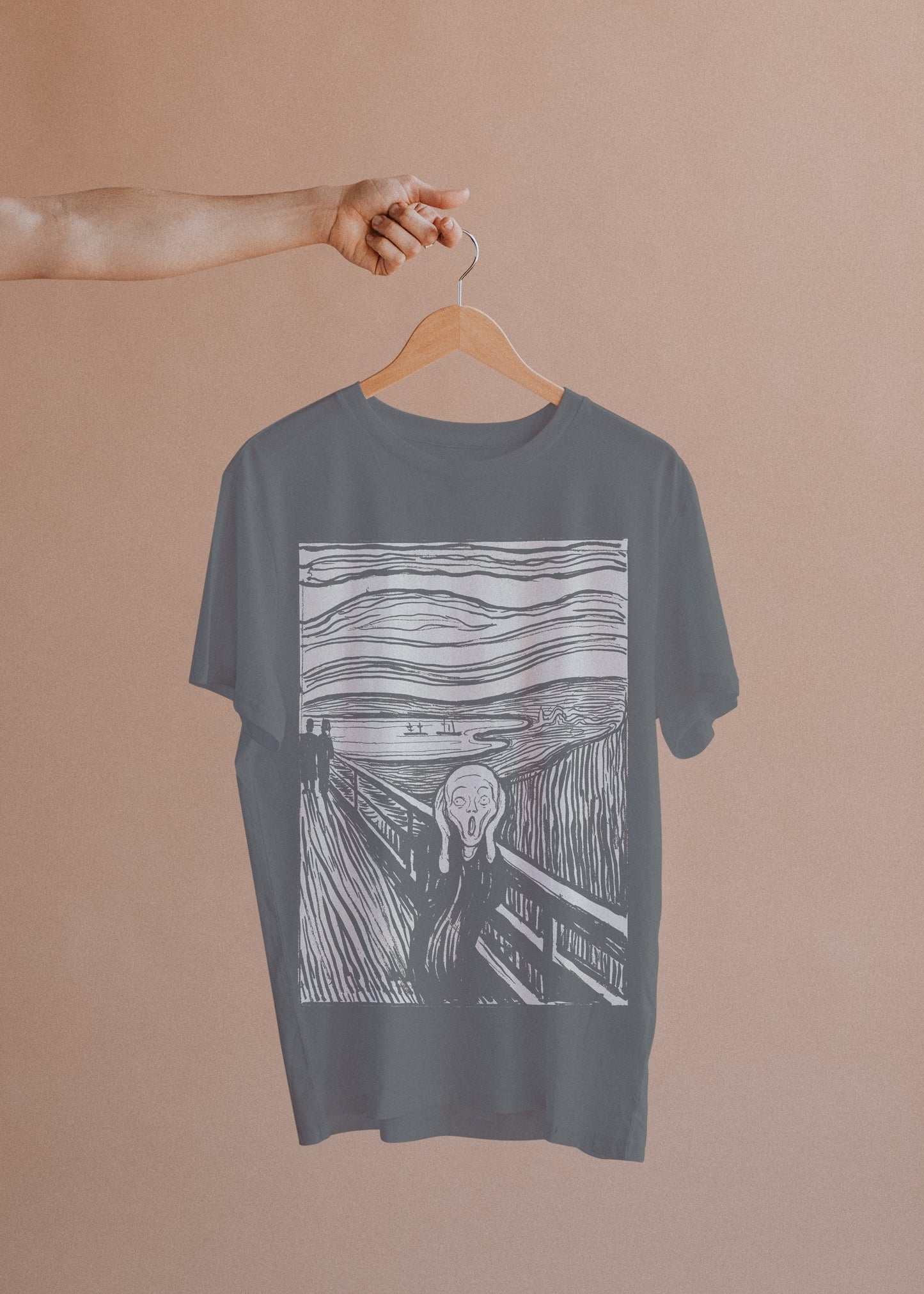 Camiseta O Grito - Edvard Munch - Masculina -camiseta- Editora Datum