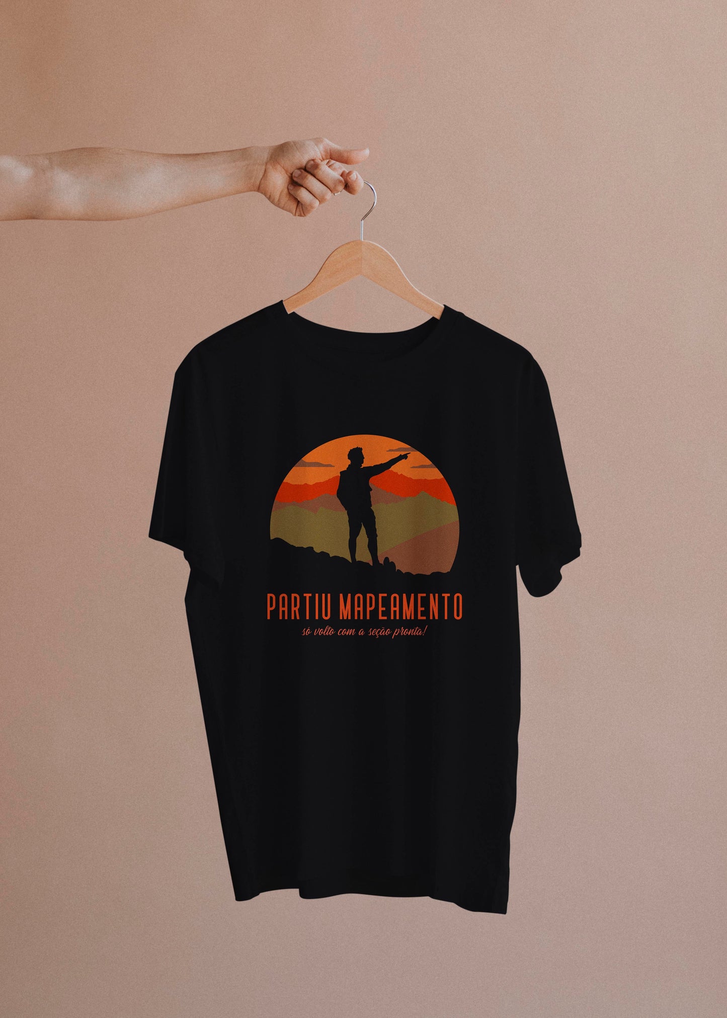 Camiseta Partiu Mapeamento -camiseta- Editora Datum