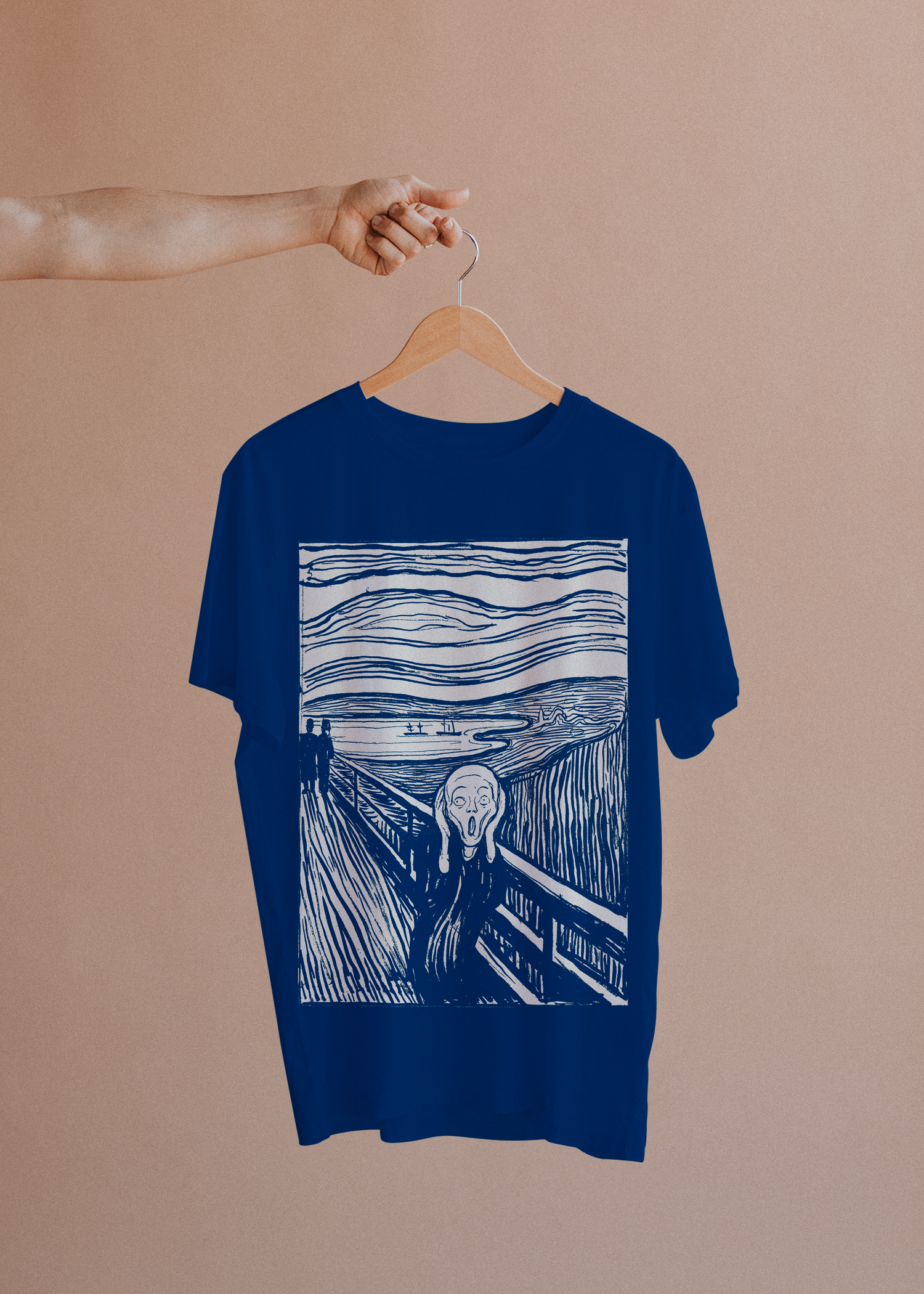 Camiseta de arte - O grito Edvard Munch
