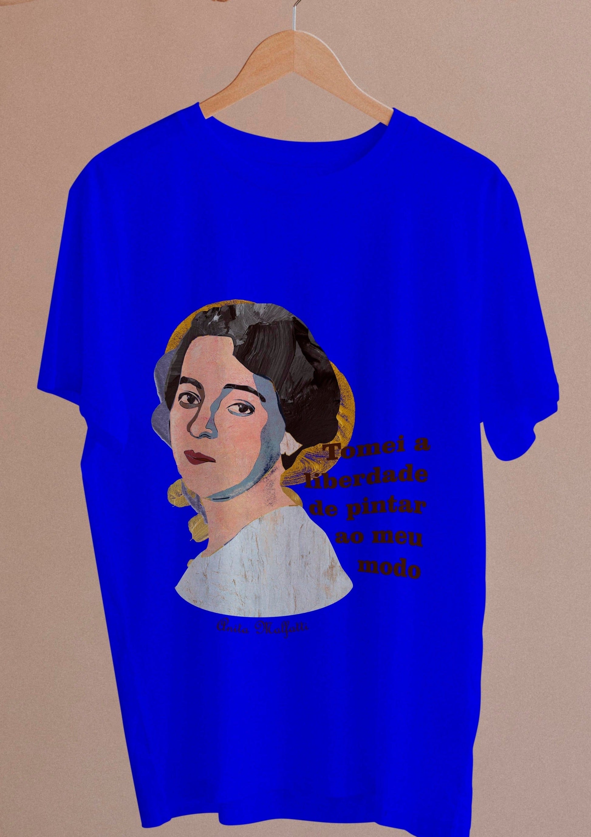 Camiseta Anita Malfatti - Masculino -camiseta- Editora Datum