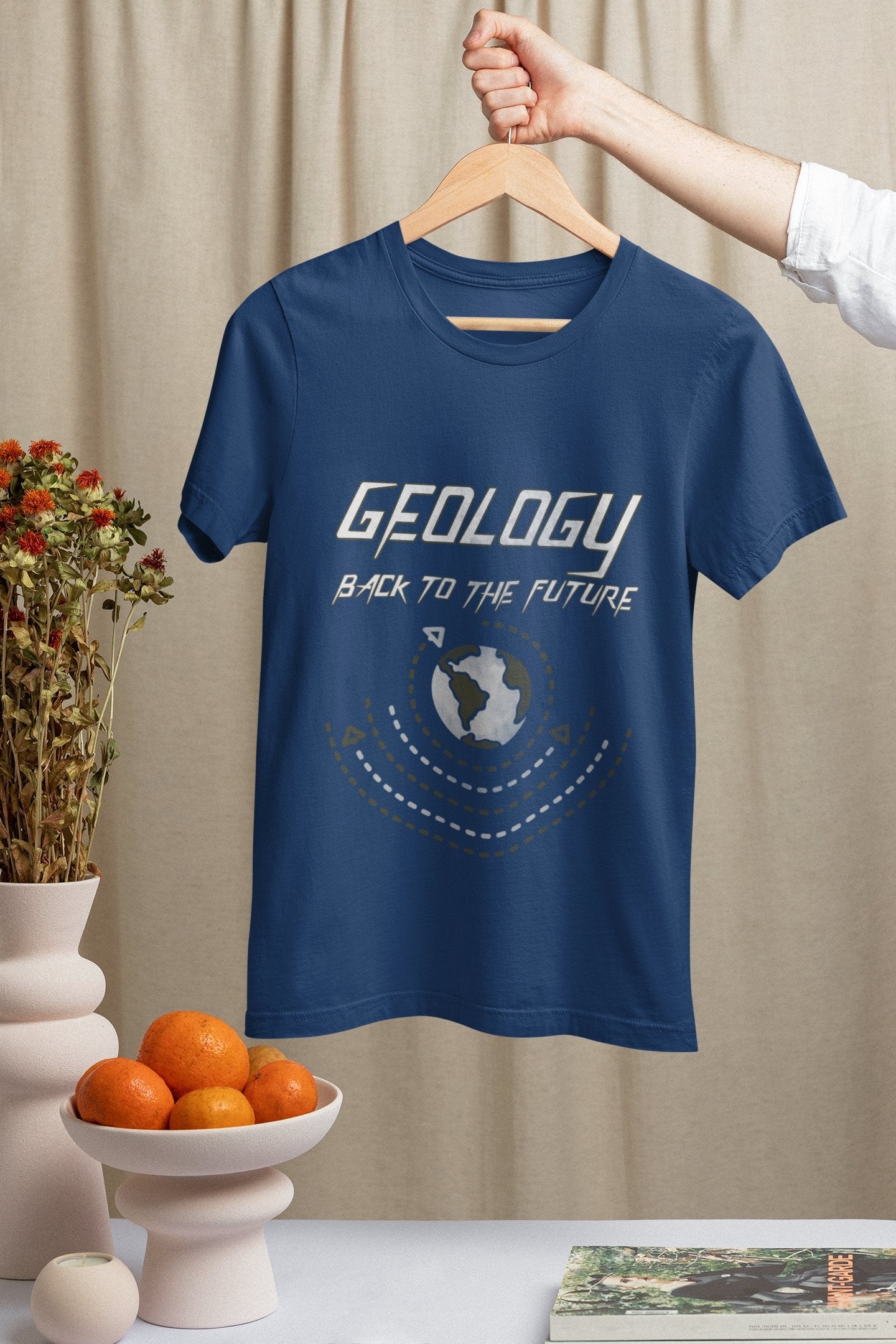Camiseta Geology Back to the Future - Masculina/Unissex, Feminina/Baby Long -camiseta- Editora Datum