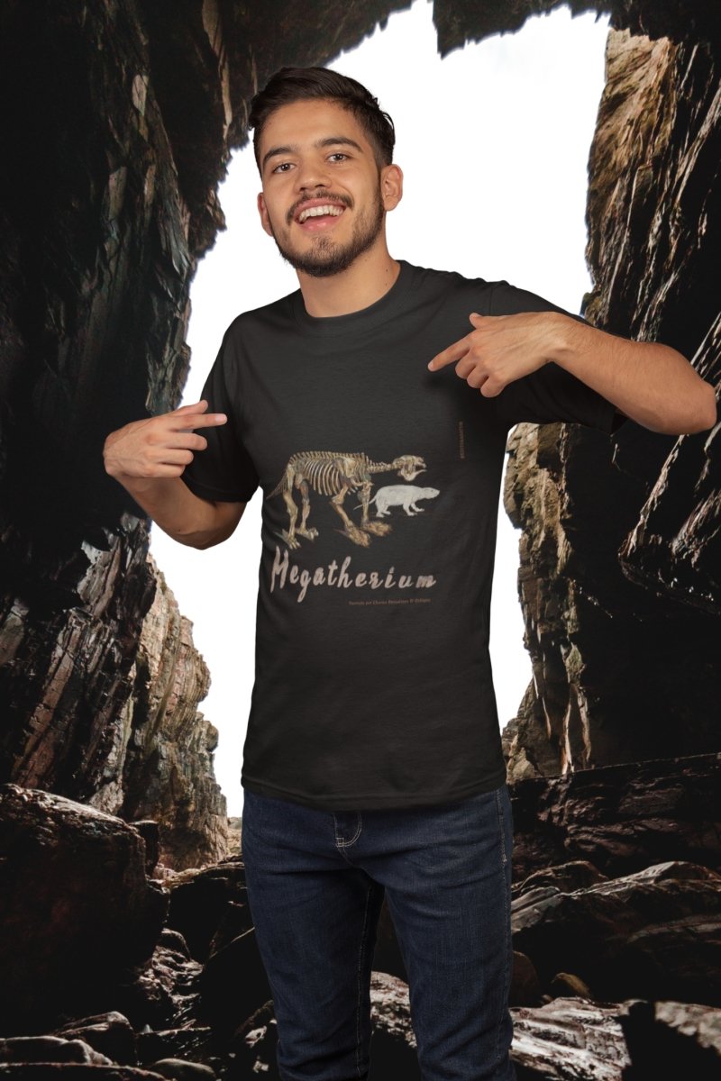 Camiseta Megatherium -Masc/Unissex/Fem-Baby Long -camiseta- Editora Datum