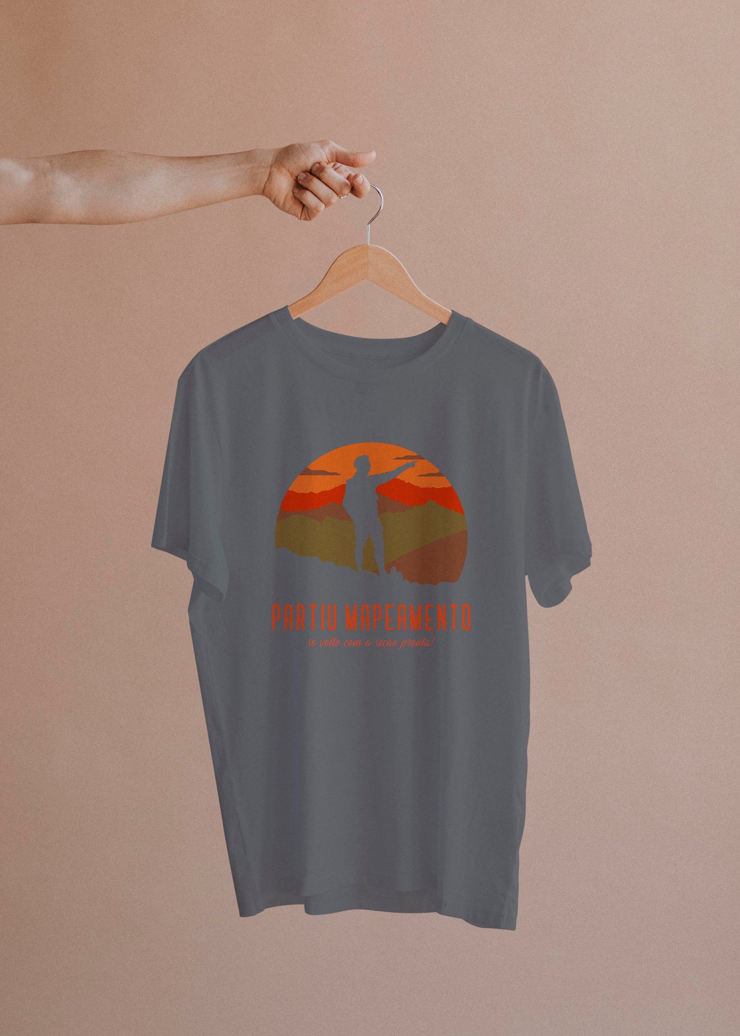 Camiseta Partiu Mapeamento -camiseta- Editora Datum